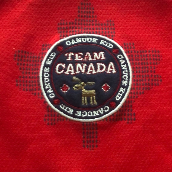 Please Mum Team Canada Jersey Shirt Sz 12 mth - Picture 2 of 4
